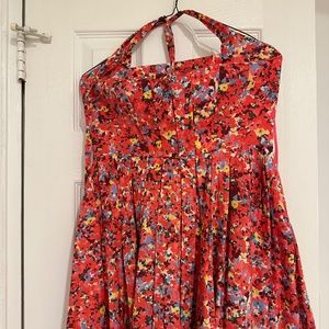 Armani Exchange Halter Top Dress